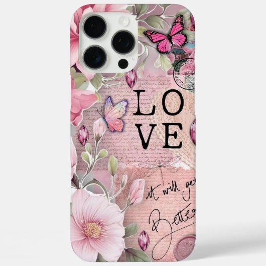 Coques Case-Mate iPhone Fleur Inspirante (Verso)