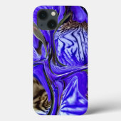 Coques Case-Mate iPhone Fleur Iris Violet (Verso)