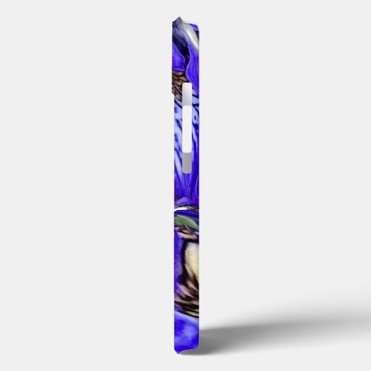 Coques Case-Mate iPhone Fleur Iris Violet (Verso / Gauche)