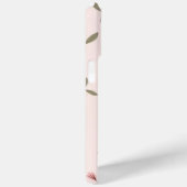 Coques Case-Mate iPhone Fleur jaune florale pastel iPhone 15 (Verso / Droite)