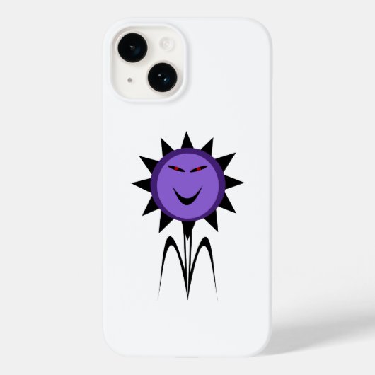 Coques Case-Mate iPhone Fleur Maléfique Kawaii Goth Halloween (Verso)