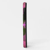 Coques Case-Mate iPhone Fleur Mandala Retro rose et vert (Dos/Gauche)