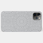 Coques Case-Mate iPhone Fleur Mandalal_MG_2221 Noir et Blanc (Dos (Horizontal))