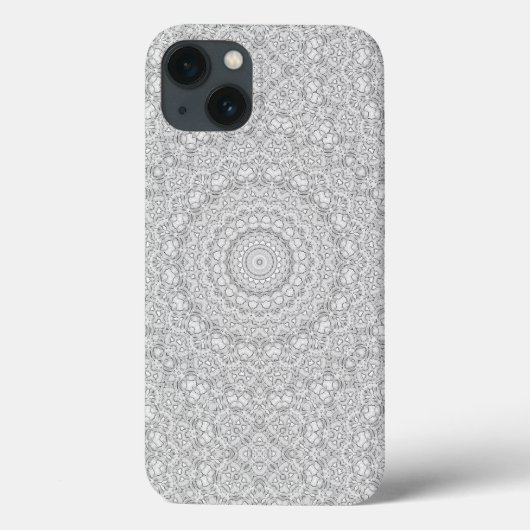 Coques Case-Mate iPhone Fleur Mandalal_MG_2221 NoirNWhite (Verso)