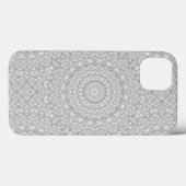 Coques Case-Mate iPhone Fleur Mandalal_MG_2221 NoirNWhite (Verso (horizontal))