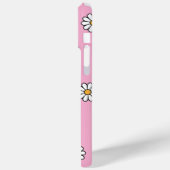 Coques Case-Mate iPhone Fleur marguerite blanche mignonne (Verso / Gauche)