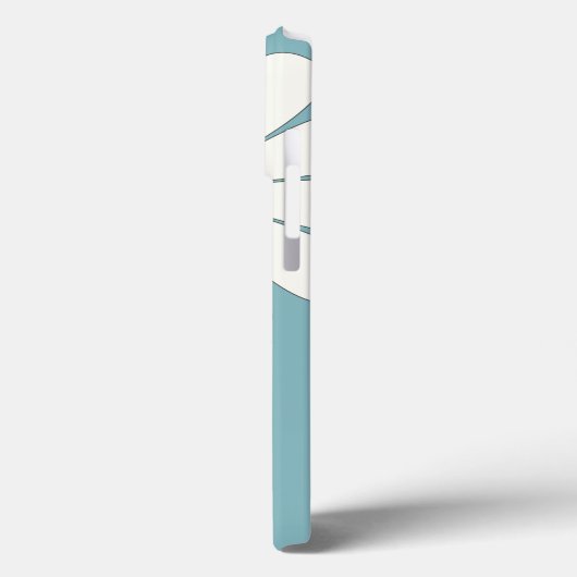 Coques Case-Mate iPhone Fleur marguerite blanche Nom personnalisé (Verso / Gauche)