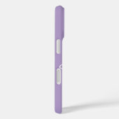 Coques Case-Mate iPhone Fleur marguerite fleurie moderne lavande violet (Verso / Droite)