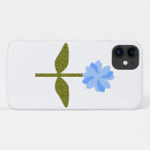 Coques Case-Mate iPhone Fleur marguerite jolie bleu iPhone 3 boîtier (Dos (Horizontal))