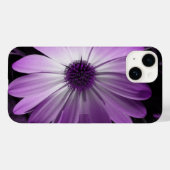 Coques Case-Mate iPhone Fleur marguerite violette (Verso (horizontal))