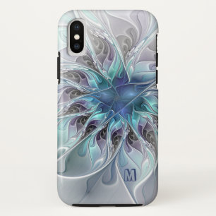 Case-Mate iPhone Case Fleur moderne abstraite de fractale avec le
