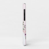 Coques Case-Mate iPhone Fleur moderne rose Élégante Feminine (Dos/Gauche)