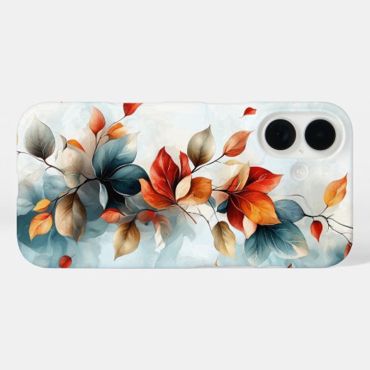 Coques Case-Mate iPhone Fleur Océan (Verso (horizontal))