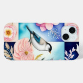 Coques Case-Mate iPhone Fleur & Oiseau (Verso (horizontal))