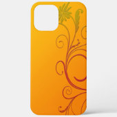 Coques Case-Mate iPhone Fleur orange (Verso)