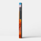 Coques Case-Mate iPhone Fleur orange (Verso / Gauche)