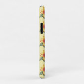 Coques Case-Mate iPhone Fleur orange (Dos/Droite)