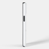 Coques Case-Mate iPhone Fleur paisible Jésus dit que je suis digne blanc (Verso / Droite)