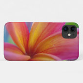 Coques Case-Mate iPhone Fleur Plumeria Tropicale Rose (Dos (Horizontal))