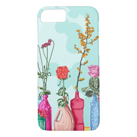 Coques Case-Mate iPhone Fleur Pots Pré (Dos)
