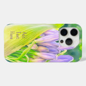Coques Case-Mate iPhone Fleur pourpre - Lys du Nil (Verso (horizontal))