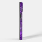 Coques Case-Mate iPhone Fleur psychédélique violette Abstraite Fractal Art (Verso / Droite)