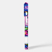Coques Case-Mate iPhone Fleur Rétro Groovy Personnalisée (Verso / Gauche)