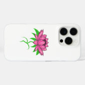 Coques Case-Mate iPhone Fleur rose (Verso (horizontal))