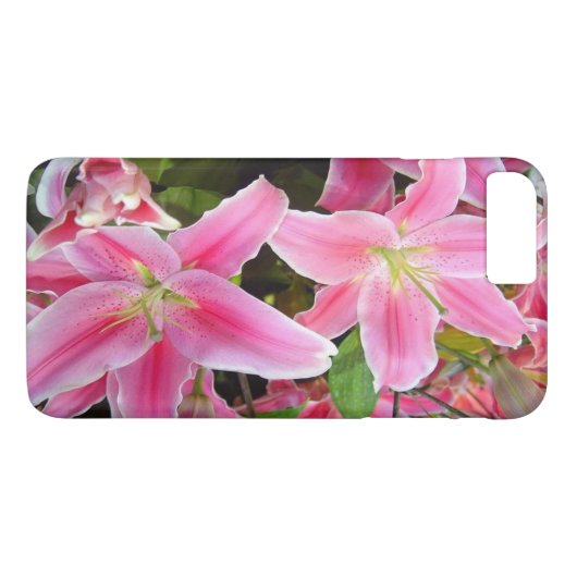 Coques Case-Mate iPhone Fleur rose (Dos (Horizontal))