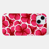 Coques Case-Mate iPhone Fleur rose couleur mignonne florale (Verso (horizontal))