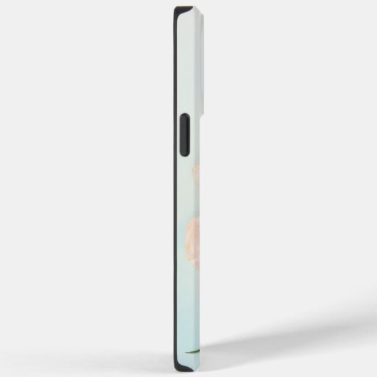 Coques Case-Mate iPhone Fleur rose de ranuculus d'anémone de pavot moderne (Verso / Droite)