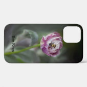 Coques Case-Mate iPhone Fleur Rose Inspirante et Bourdon (Verso (horizontal))