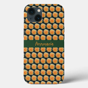 Case-Mate iPhone Case Fleur Rose Peachy Orange Garden