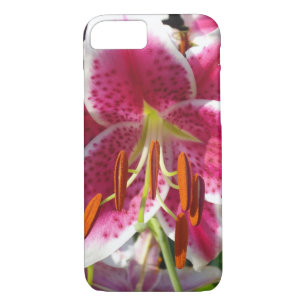 Coque iPhone 7 Fleur rose rose rose rose fleur rose fleur tropica