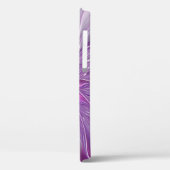 Coques Case-Mate iPhone Fleur Rose Violet Passion Abstrait Art Fractal (Verso / Gauche)
