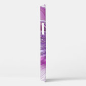 Coques Case-Mate iPhone Fleur Rose Violet Passion Abstrait Art Fractal (Verso / Droite)