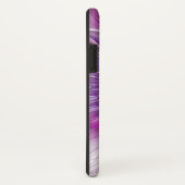 Coques Case-Mate iPhone Fleur Rose Violet Passion Abstrait Art Fractal (Dos/Droite)