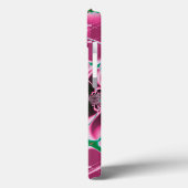 Coques Case-Mate iPhone Fleur rouge Art Abstrait (Verso / Gauche)