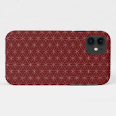Coques Case-Mate iPhone Fleur rouge de la vie (Dos (Horizontal))
