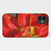 Coques Case-Mate iPhone Fleur rouge ouverte Tulip Blossom Photo (Dos (Horizontal))