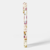 Coques Case-Mate iPhone Fleur sauvage aquarelle rose bohème (Verso / Gauche)