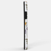 Coques Case-Mate iPhone Fleur sauvage aquarelle rose violet (Dos/Droite)
