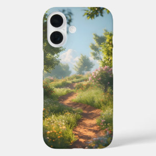 Coques iPhone 16 Fleur sauvage Ascent