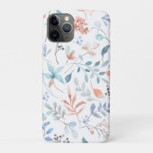 Coques Case-Mate iPhone Fleur sauvage d'aquarelle Floral (Dos)
