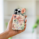Coque Pour iPhone 14 Fleur sauvage d'aquarelle florale personnalisé<br><div class="desc">Fleur sauvage Floral Aquarelle coque iphone personnalisé</div>