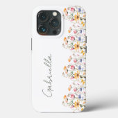 Coques Case-Mate iPhone Fleur sauvage d'aquarelle Printemps Meadow Valenti (Verso)