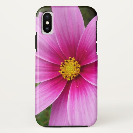 Coques Case-Mate iPhone Fleur sauvage de fleurs Cosmos roses (Dos)