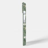 Coques Case-Mate iPhone Fleur sauvage Dusty Sage Floral Vert (Verso / Gauche)