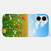 Coques Case-Mate iPhone Fleur sauvage Meadow (Verso (horizontal))