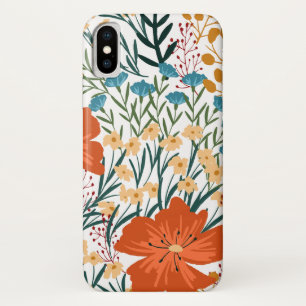 Case-Mate iPhone Case Fleur sauvage Motif sans couture
